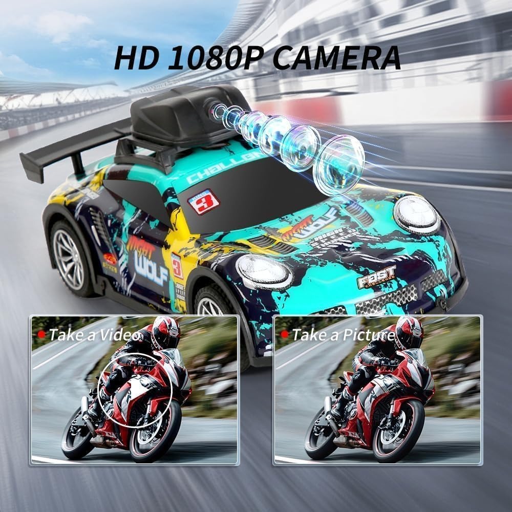 RC Racing Car for Kid With Live Video Camera & High Speed (LH-C076S)