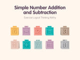 Large Soft teethers Building Blocks Numbers and Shapes For Kids (8850-12)