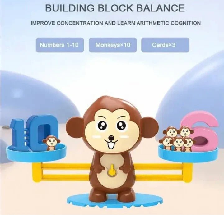 Weight Balance Learning Scale - Monkey Balance Game (ME-028)
