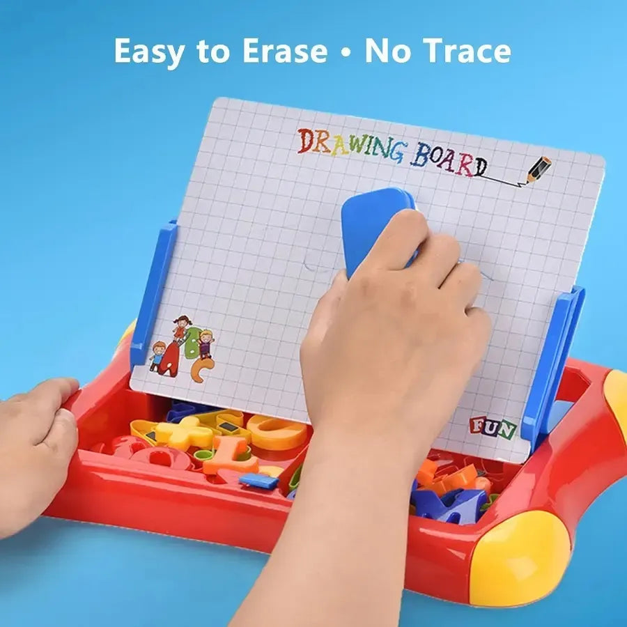 Magnetic Learning Drawing/Sketchpad Board For Kids (QJ9922)