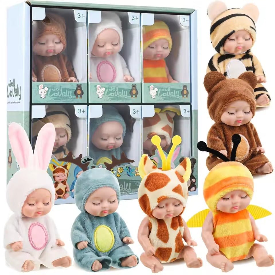 Mini Cute Sleeping Baby Dolls For Kids