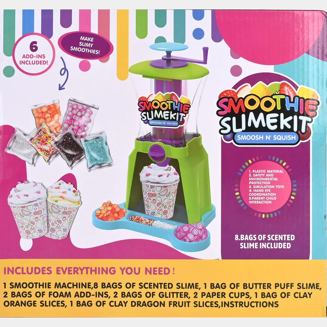 DIY Smoosh N Squish Smoothie Slime Kit Machine for kids (26021B)