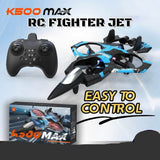 K500 Max Fighter Jet RC Drone for Beginners Kids Adults (Random Color)