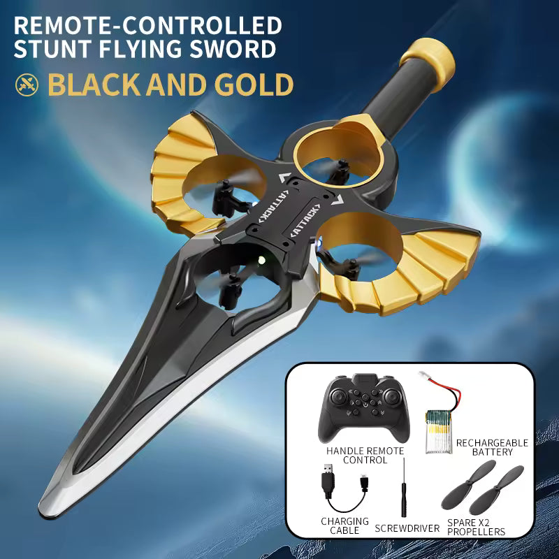RC Flying Sword Drone – LED Remote Control Toy (YH996)