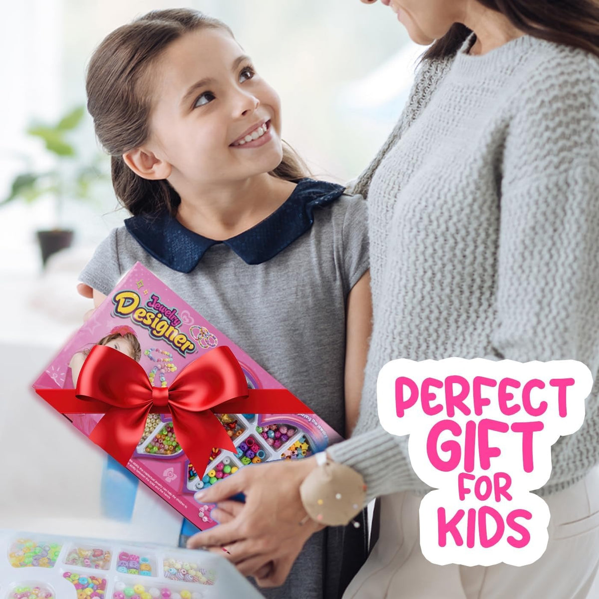 Kids Jewelry Designer Beads Set for Bracelets Making