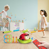 3-in-1 Activity Toy Set Ladybug RC Sports with Rocket Launcher (296Y)