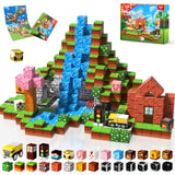 Minecraft Magnetic Building Blocks Cubes (100 Pcs | ZH019)