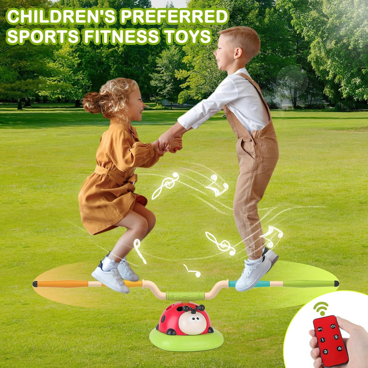 3-in-1 Activity Toy Set Ladybug RC Sports with Rocket Launcher (296Y)