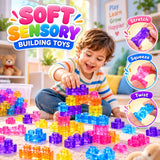 40PCS Transparent Jelly Gummy Blocks Set (GD2637)