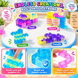 40PCS Transparent Jelly Gummy Blocks Set (GD2637)