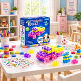 40PCS Transparent Jelly Gummy Blocks Set (GD2637)
