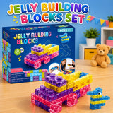40PCS Transparent Jelly Gummy Blocks Set (GD2637)