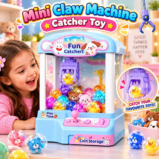 Kids Mini Claw Machine Catcher Toy Mini Arcade Game