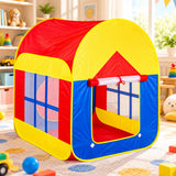 Kids Playhouse Tent | Indoor Outdoor Folding Play Tent House (BW29988)