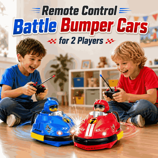 Remote Control Battle Bumper Cars for 2 Players RC Racing Game-Toynix