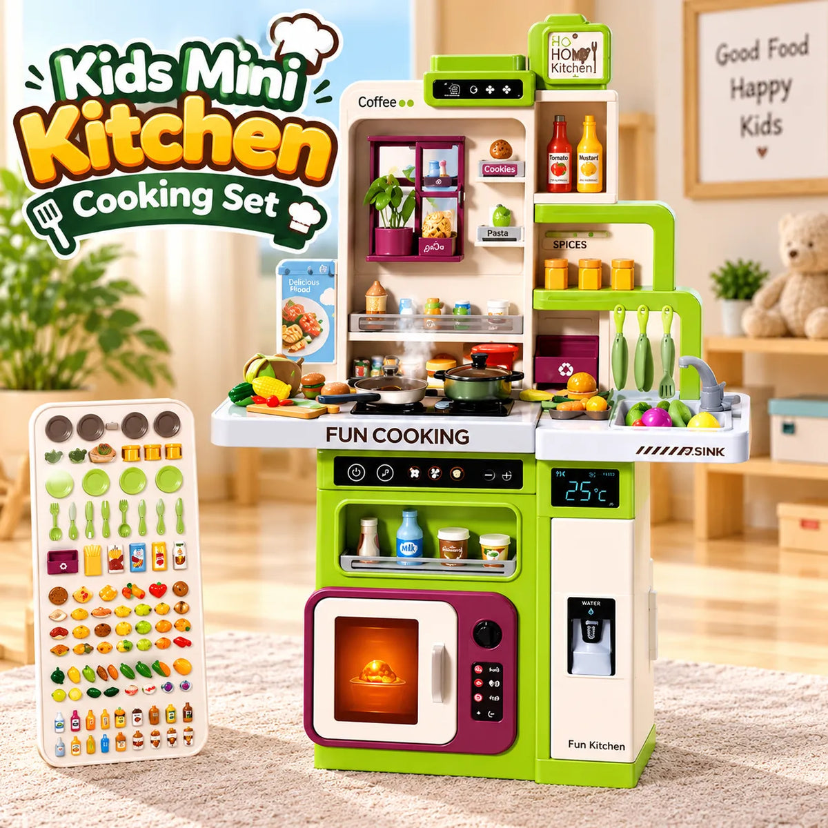 Kids Mini Kitchen Cooking Set (928A/938A)