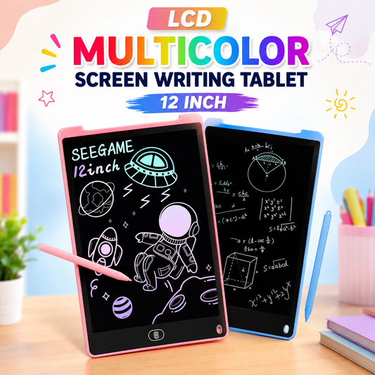 12 inch LCD Multicolor Writing Tablet for Kids 
