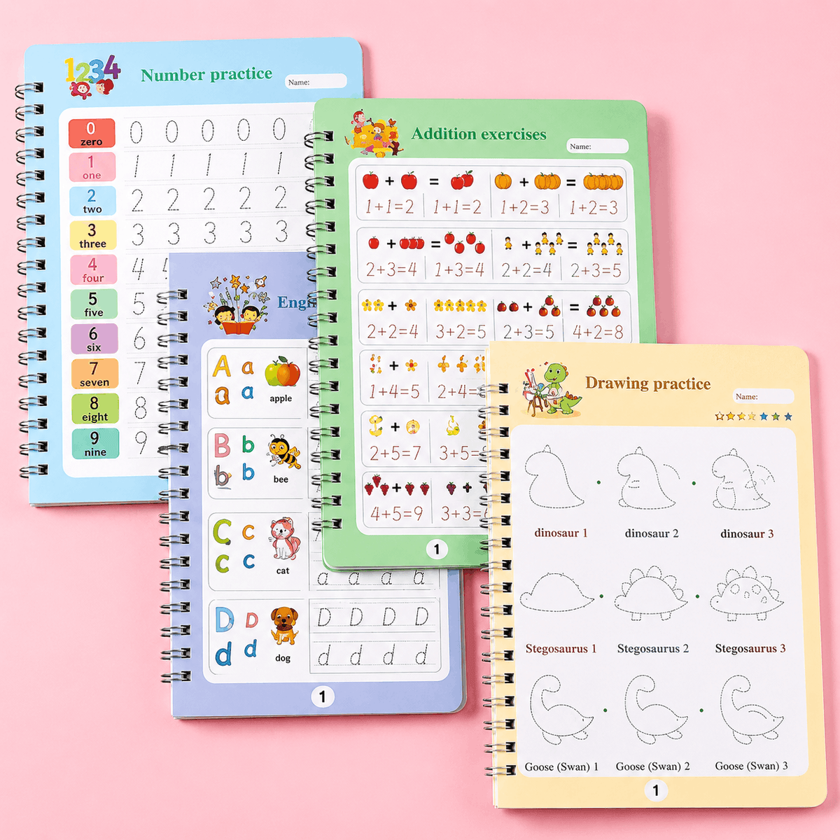 Magic Practice Copybook (Set Of 4)