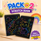 Magic Scratch Art Notebook Set for Kids (E-0014)