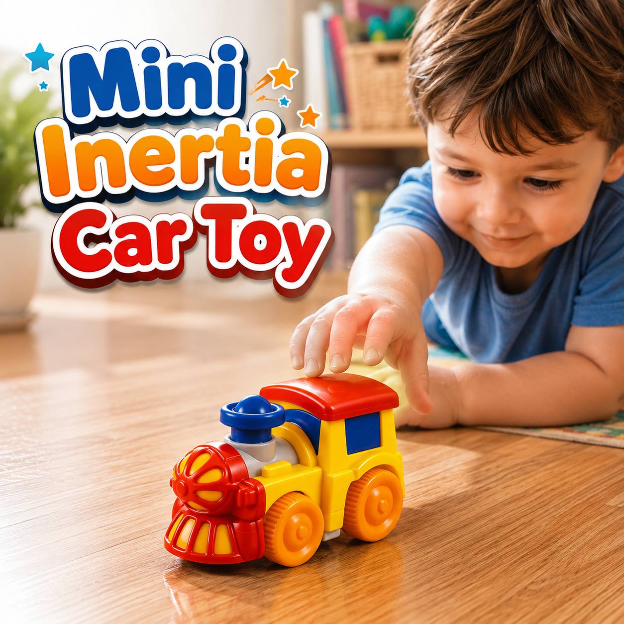 Mini Inertia Series Car Toy for Kids Colorful Push and Go Toy-Toynix