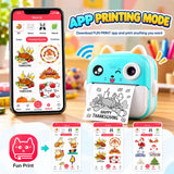 Kids Mini Pocket Instant Camera Printer – Model 1