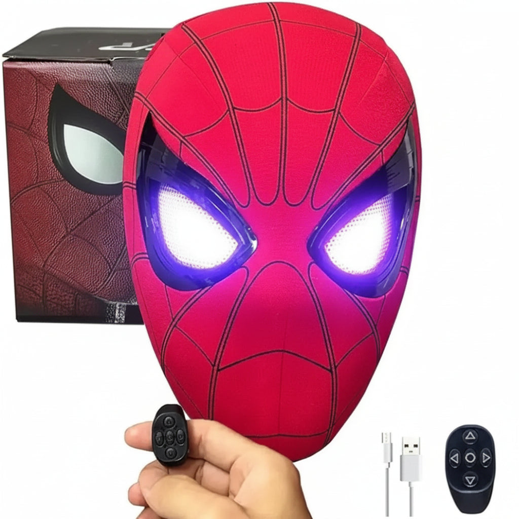 Electric Remote Control Spider-Man Mask