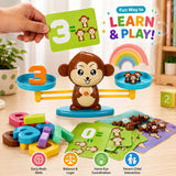 Weight Balance Learning Scale - Monkey Balance Game (ME-028)