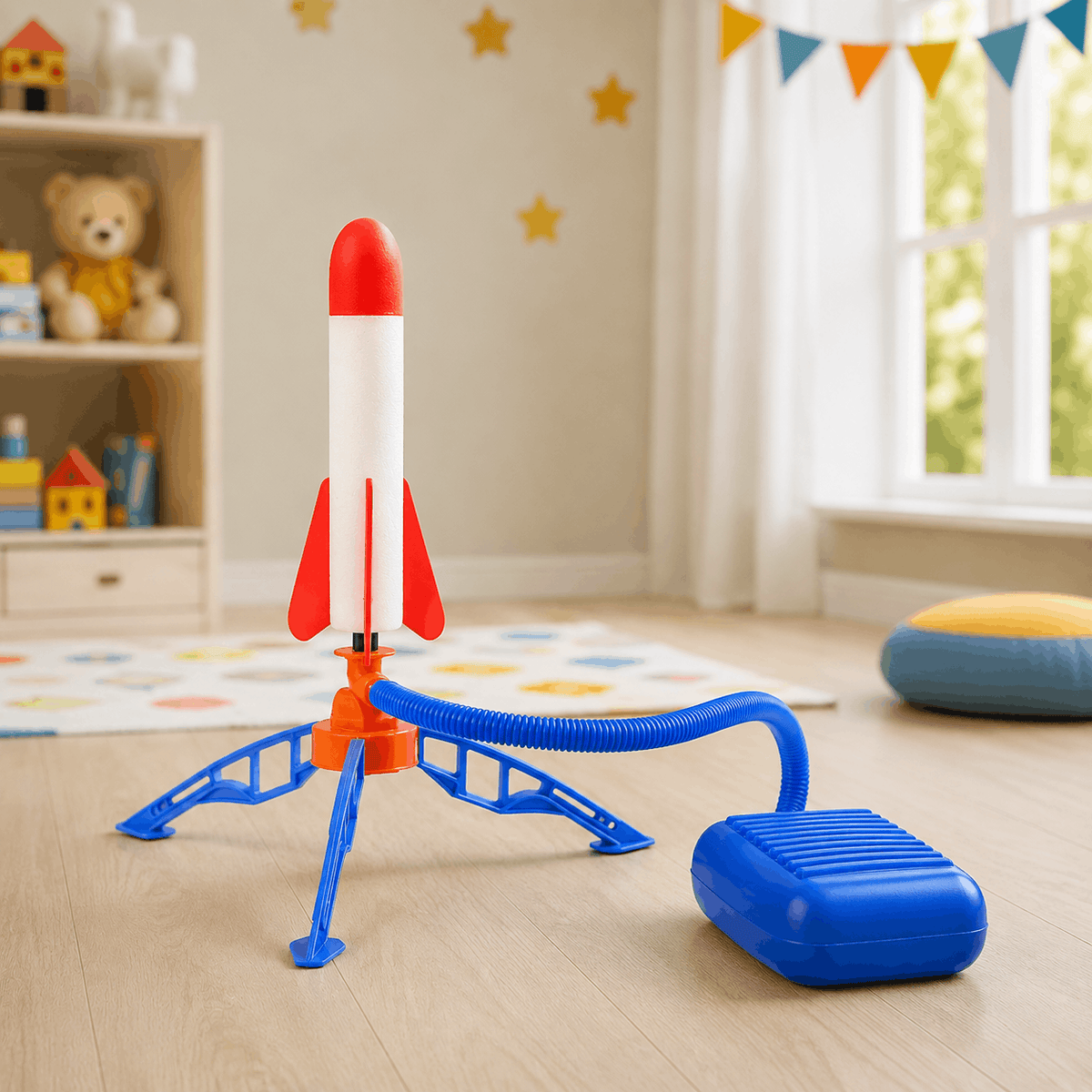 Outdoor Stomp Rocket Launcher Game for Kids (002)