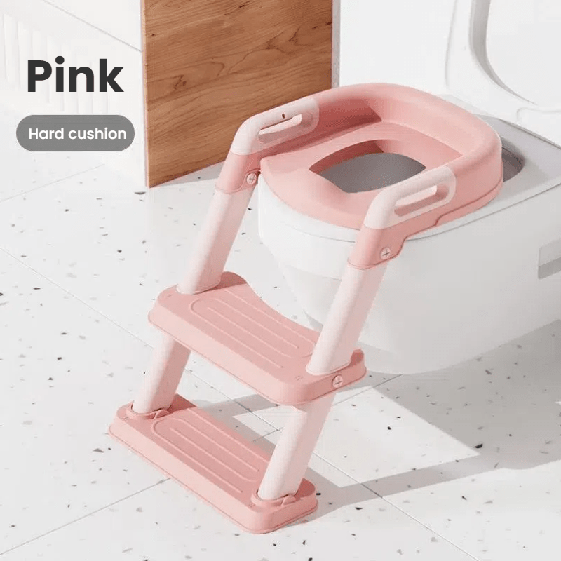 Toilet Seat with 2 Step Ladder | Toilet Trainer For Kids
