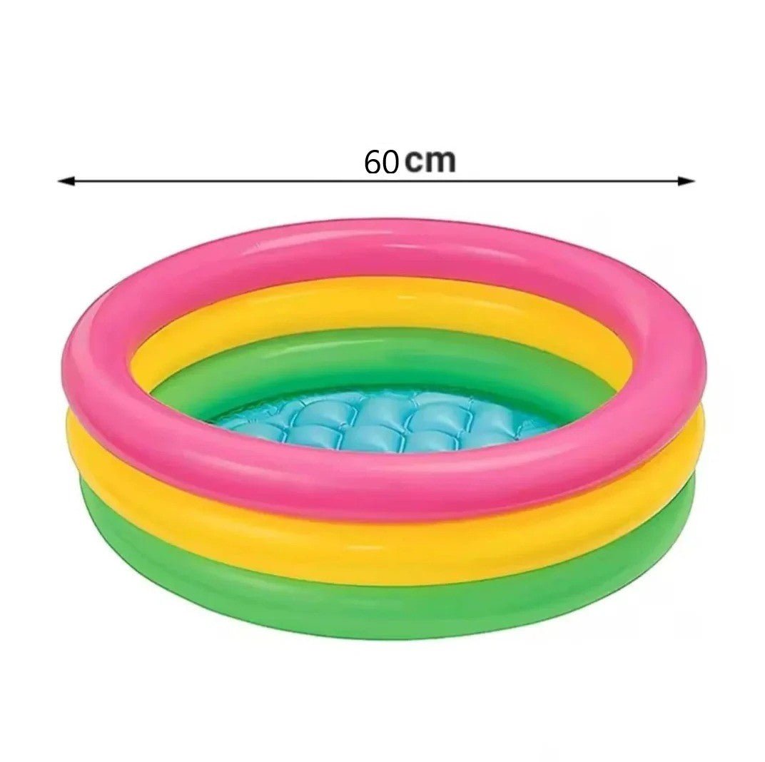 2 FT - Intex Rainbow Swimming Pool For Kids (57107)