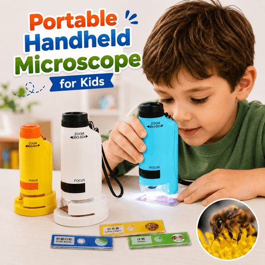 Portable Handheld Microscope for Kids Educational Science Learning Toy