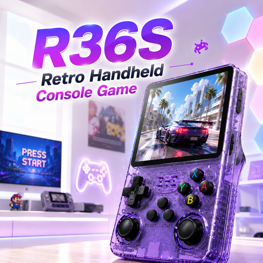 R36S Retro Handheld Console Portable Gaming Device