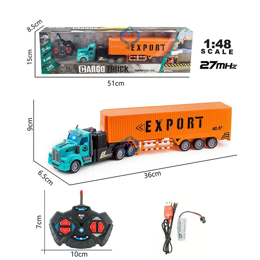 Remote Control Cargo Transport Truck Toy for Kids (QH200-6)