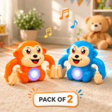 Rolling Banana Monkey Toys with Light & Music (826)