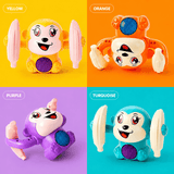 Rolling Banana Monkey Toys with Light & Music (826)