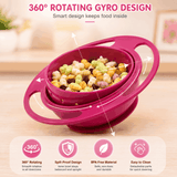 360° Rotatable Baby Feeding Gyro Bowl (A1386)