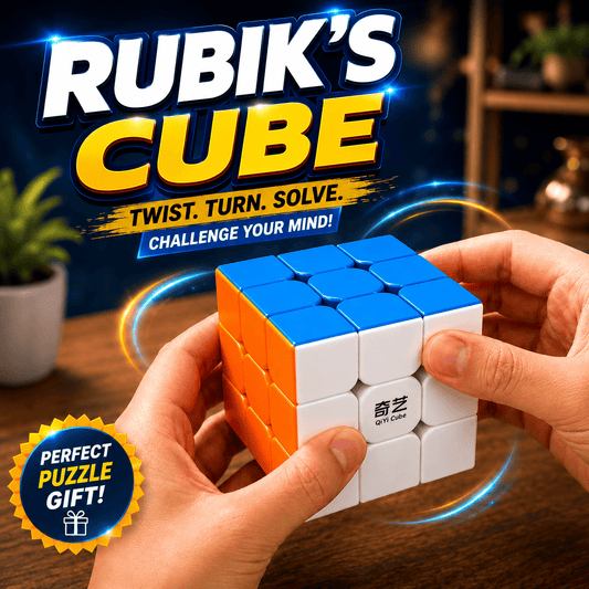 Rubik’s Cube 3x3 Speed Cube Problem Solving Puzzle Toy