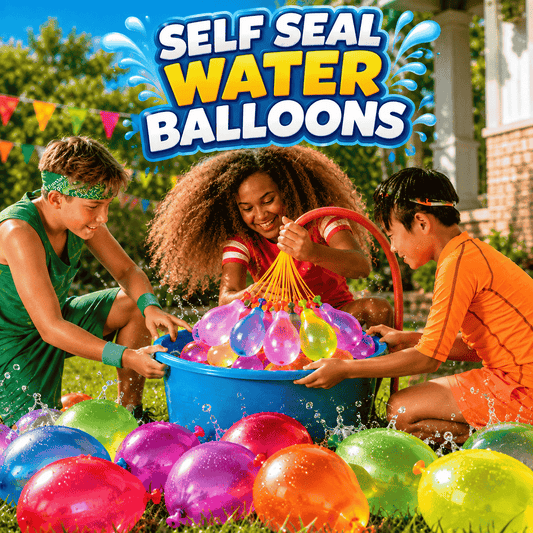 Colorful Self-Sealing Water Balloons for Kids Summer Water Fight