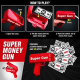 Money Gun Paper Spary Machine Toy (WF-3011)