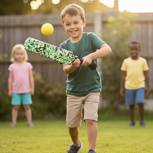 Foam Cricket Bat & Ball Play Set For Kids