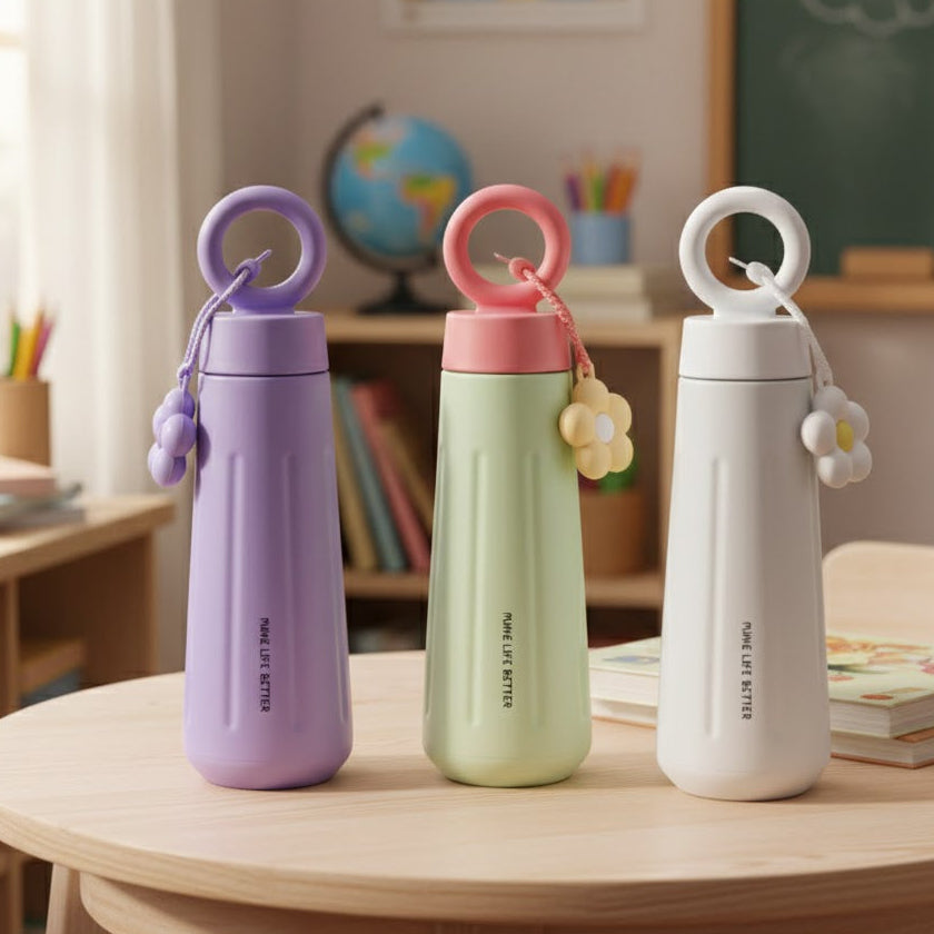 Stainless Steel Tumbler Bottle 450ML (Random Color) (HJ20251)