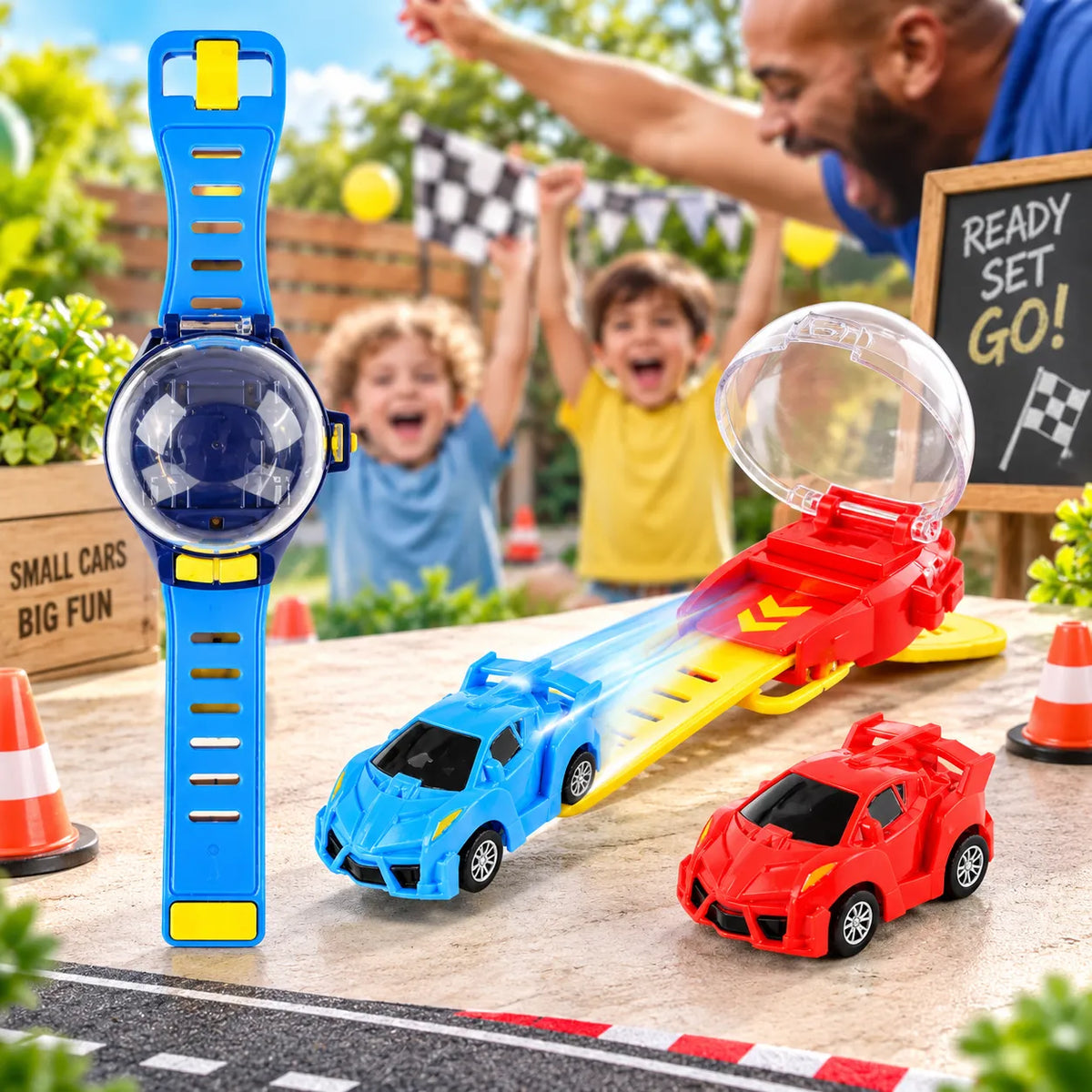 Watch Remote Control Car Toy For Kids