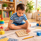 Wooden Learning Number Sliding Math Puzzle For Kids (2025-51)