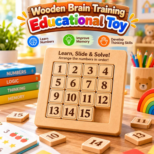 Magnetic Learning Number Sliding Math Puzzle For Kids 